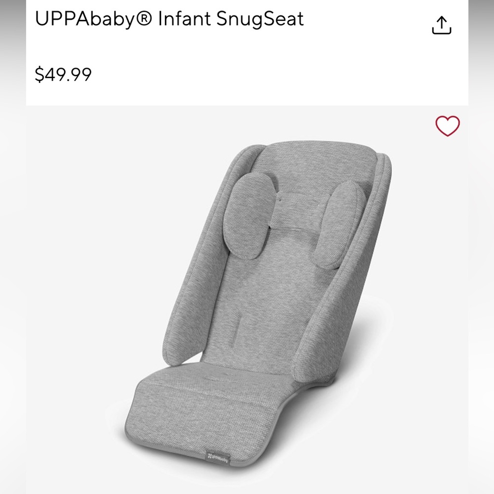 uppababy infant snug seat
